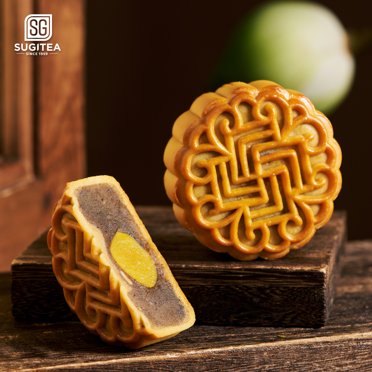 Bánh Nướng Sen Hồng Trà