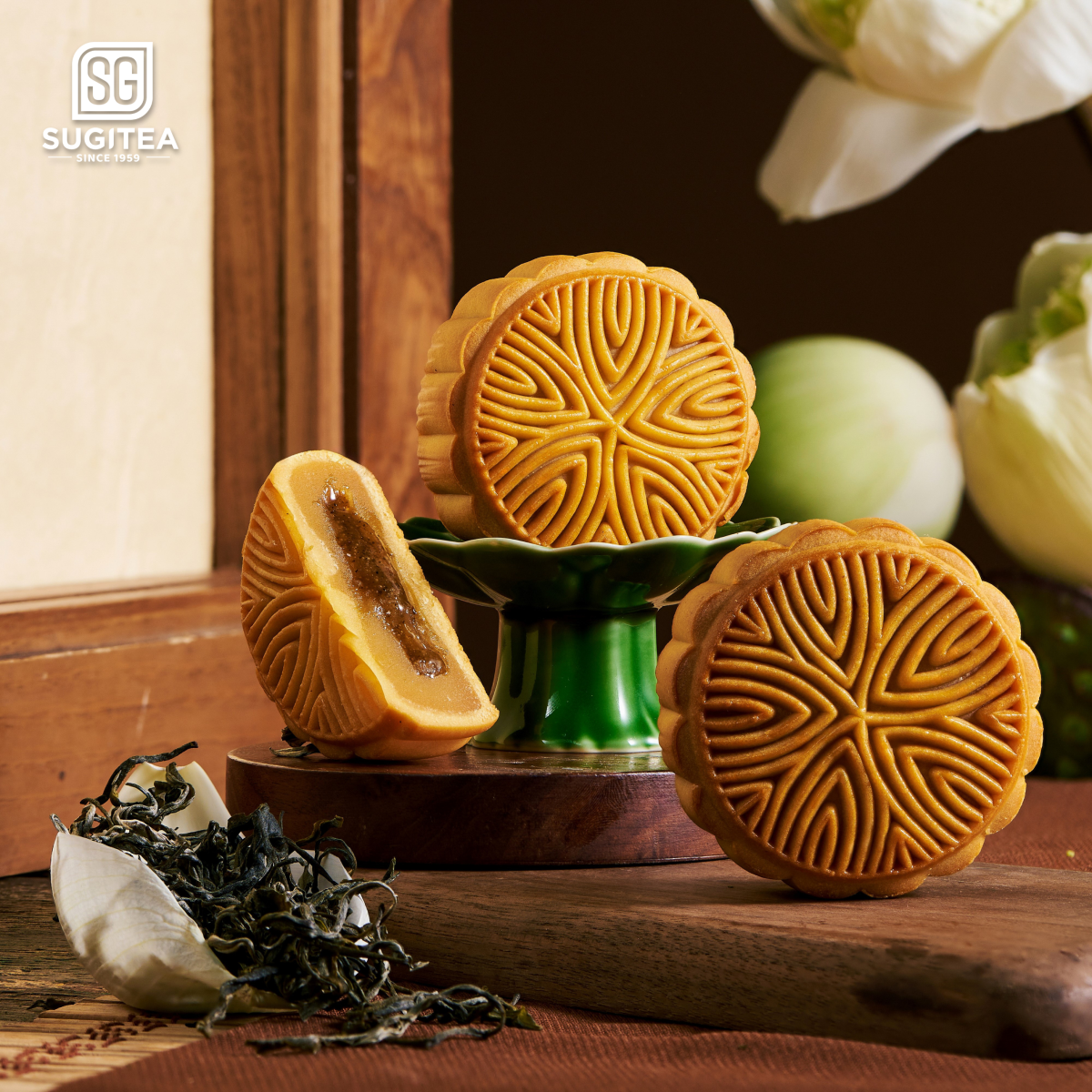 Bánh Nướng Hoàng Trà Nhân Chảy