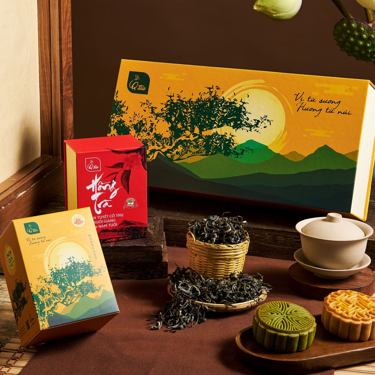 Set quà " Nguyệt Sơn Trà"